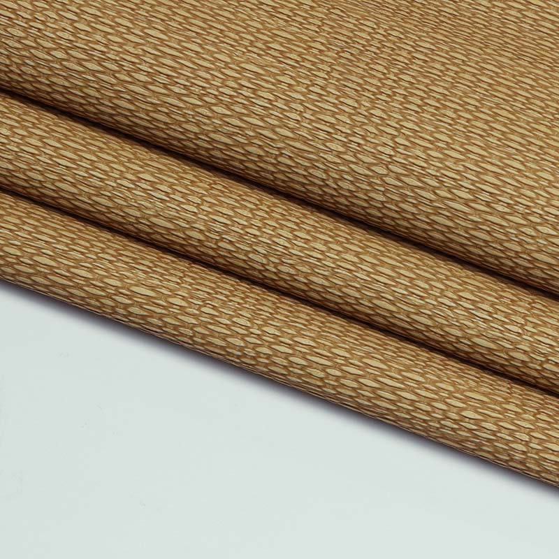 Strohmattenmuster, PVC-Leder, Polster-Dekormaterial Strohmattenmuster, PVC-Leder, Polster-Dekormaterial
