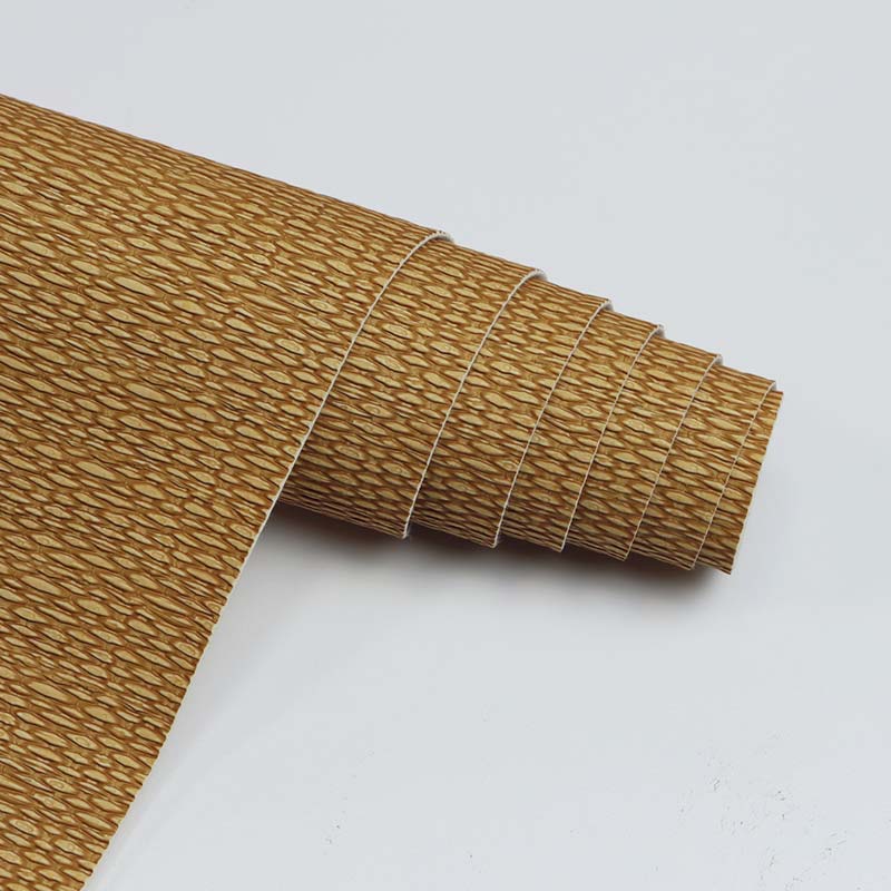 Strohmattenmuster, PVC-Leder, Polster-Dekormaterial