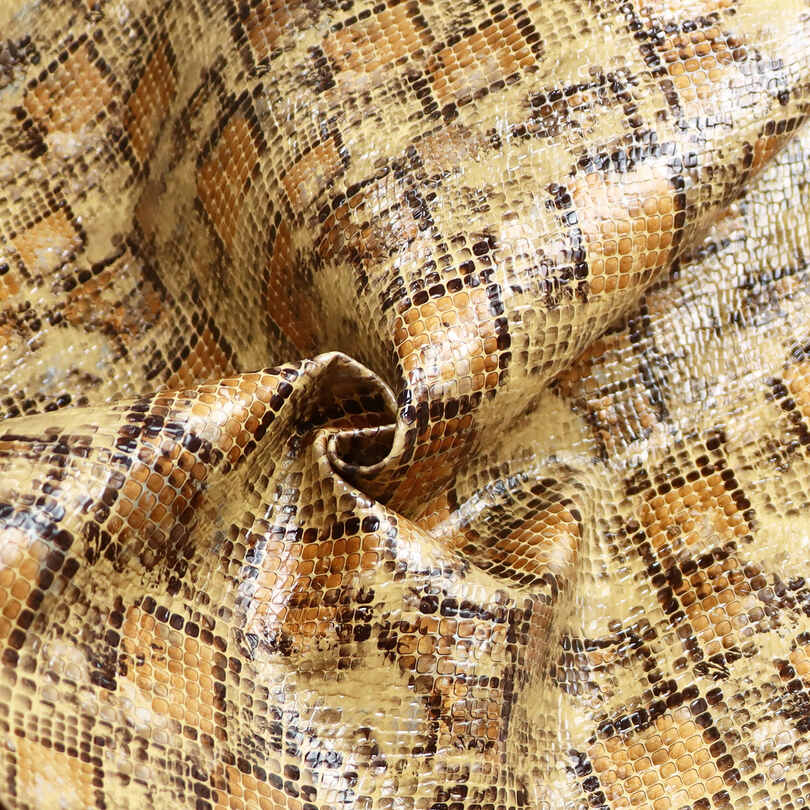 Crystal Snake Skin Schuhe Taschen PU-Kunstleder