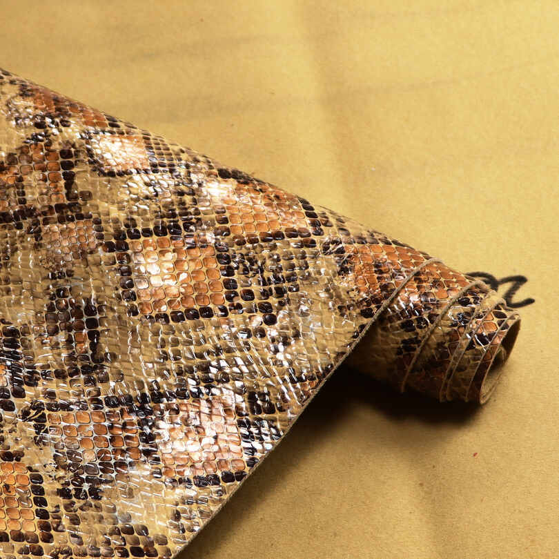 Crystal Snake Skin Schuhe Taschen PU-Kunstleder