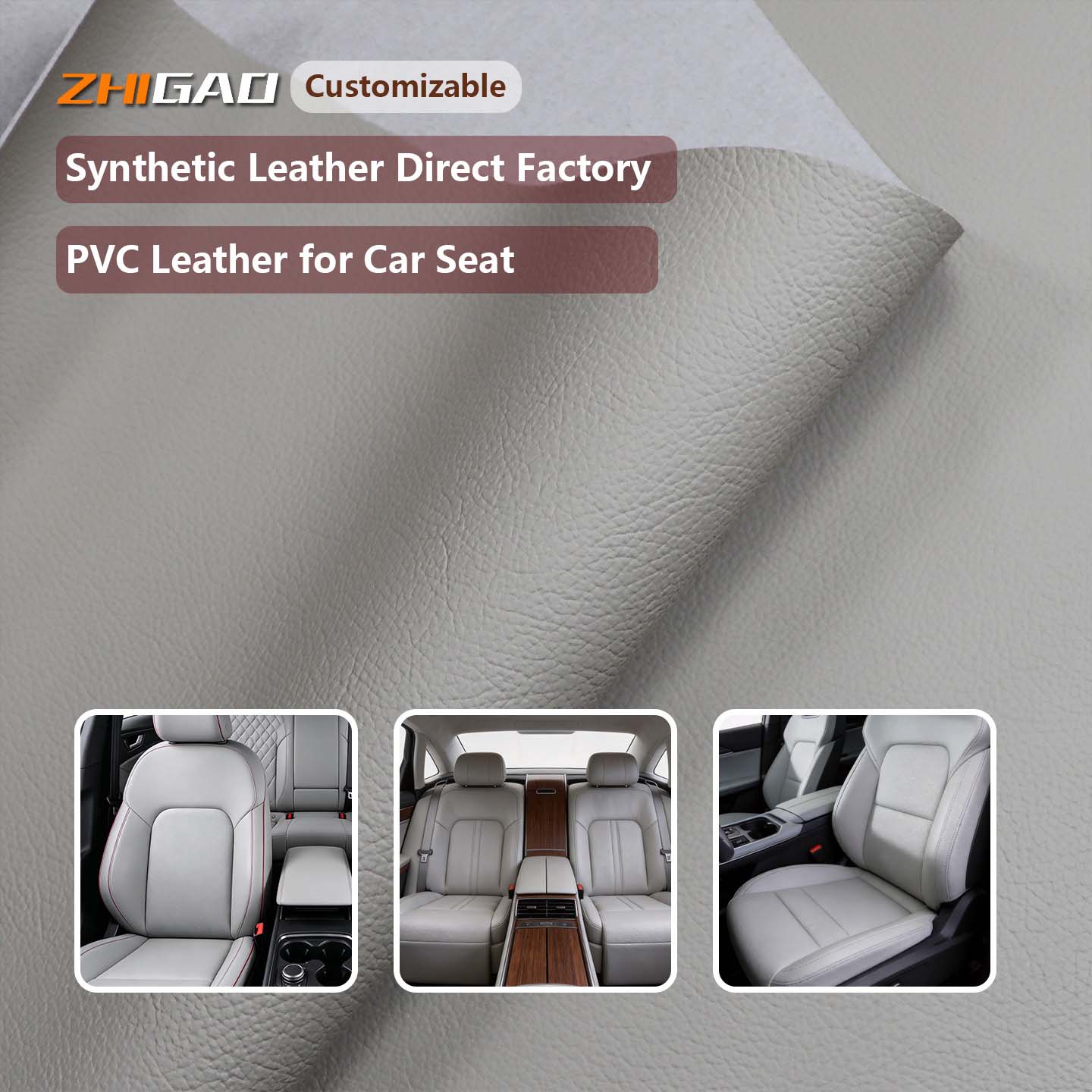 PVC-Leder für Autositze PVC-Leder für Autositze
