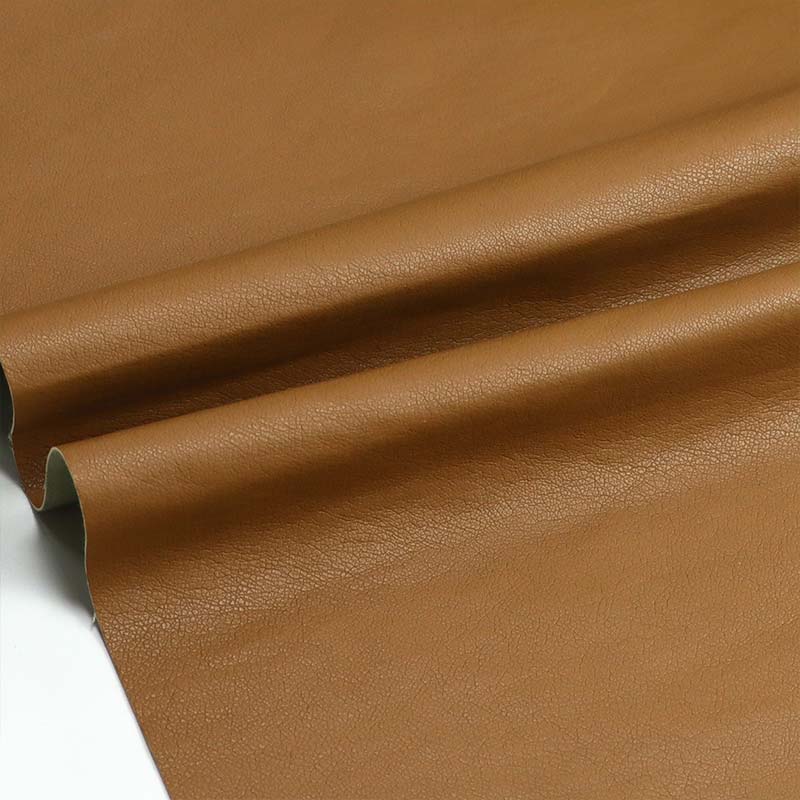 Superweiches Bekleidungsmaterial aus PU-Leder mit Strickrücken